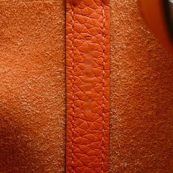 Hermes Picotin Lock PM 18 Handbag Taurillon Clemence Orange B Stamp