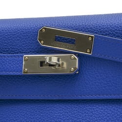 Hermes Kelly 28 Inner Stitching Handbag Togo Blue Royale U Stamp