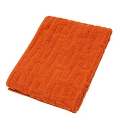 Hermes Stairs Towel Face Orange 100% Cotton