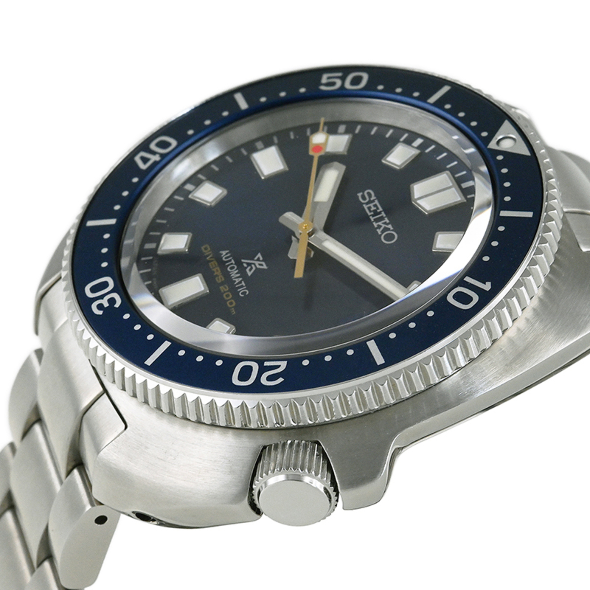 SEIKO Seiko Prospex Divers 55th Anniversary 1970 Mechanical Modern Design Wristwatch Limited Edition 5500 SBDC123