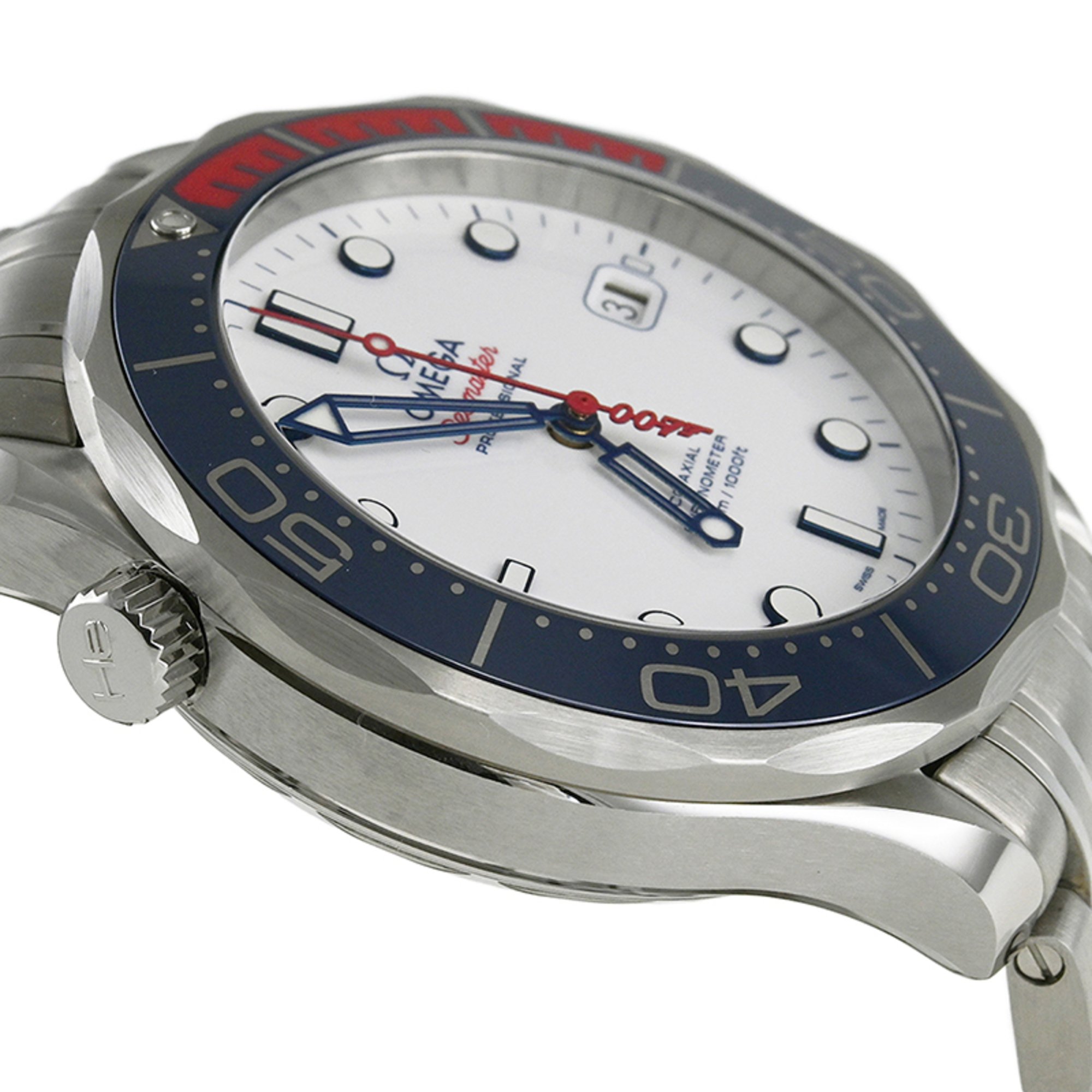 OMEGA Seamaster Diver 300M Co-Axial 41MM Commander Watch World Limited Edition 7007 212.32.41.20.04.001