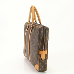 Louis Vuitton Monogram Porte Document Voyage PDV M53361 Leather Bag for Men