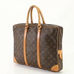 Louis Vuitton Monogram Porte Document Voyage PDV M53361 Leather Bag for Men