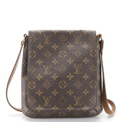 Louis Vuitton Monogram Musette Salsa Long M51387 Leather Shoulder Bag Crossbody Tote for Women