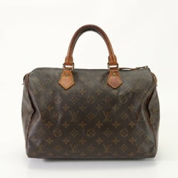 Louis Vuitton Monogram Speedy 30 M41526 Leather Handbag Tote Bag for Women