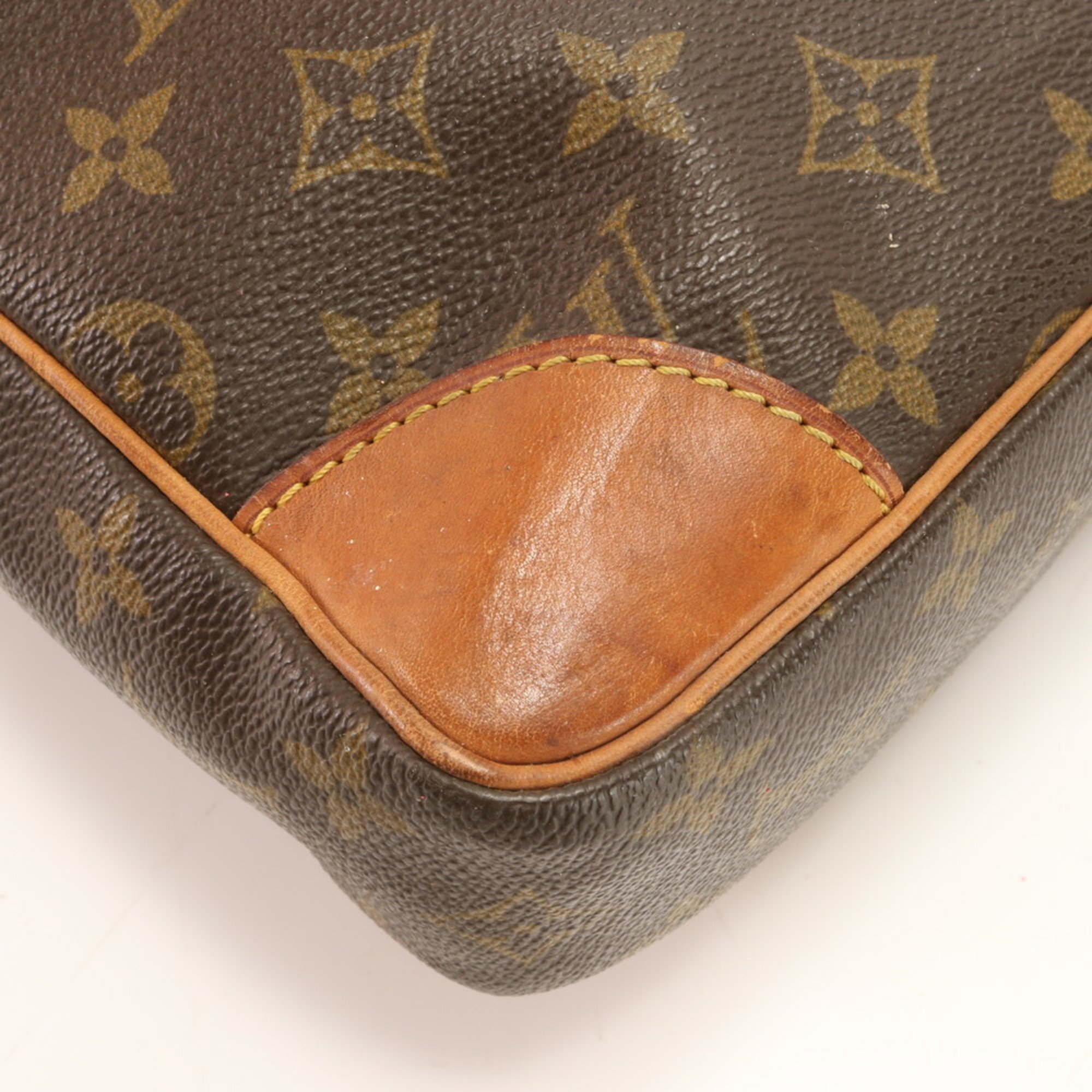 Louis Vuitton Monogram Porte Document Voyage PDV M53361 Leather Bag for Men