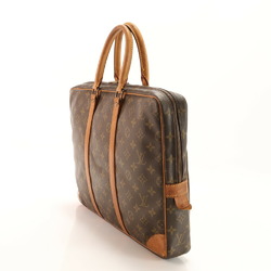 Louis Vuitton Monogram Porte Document Voyage PDV M53361 Leather Bag for Men