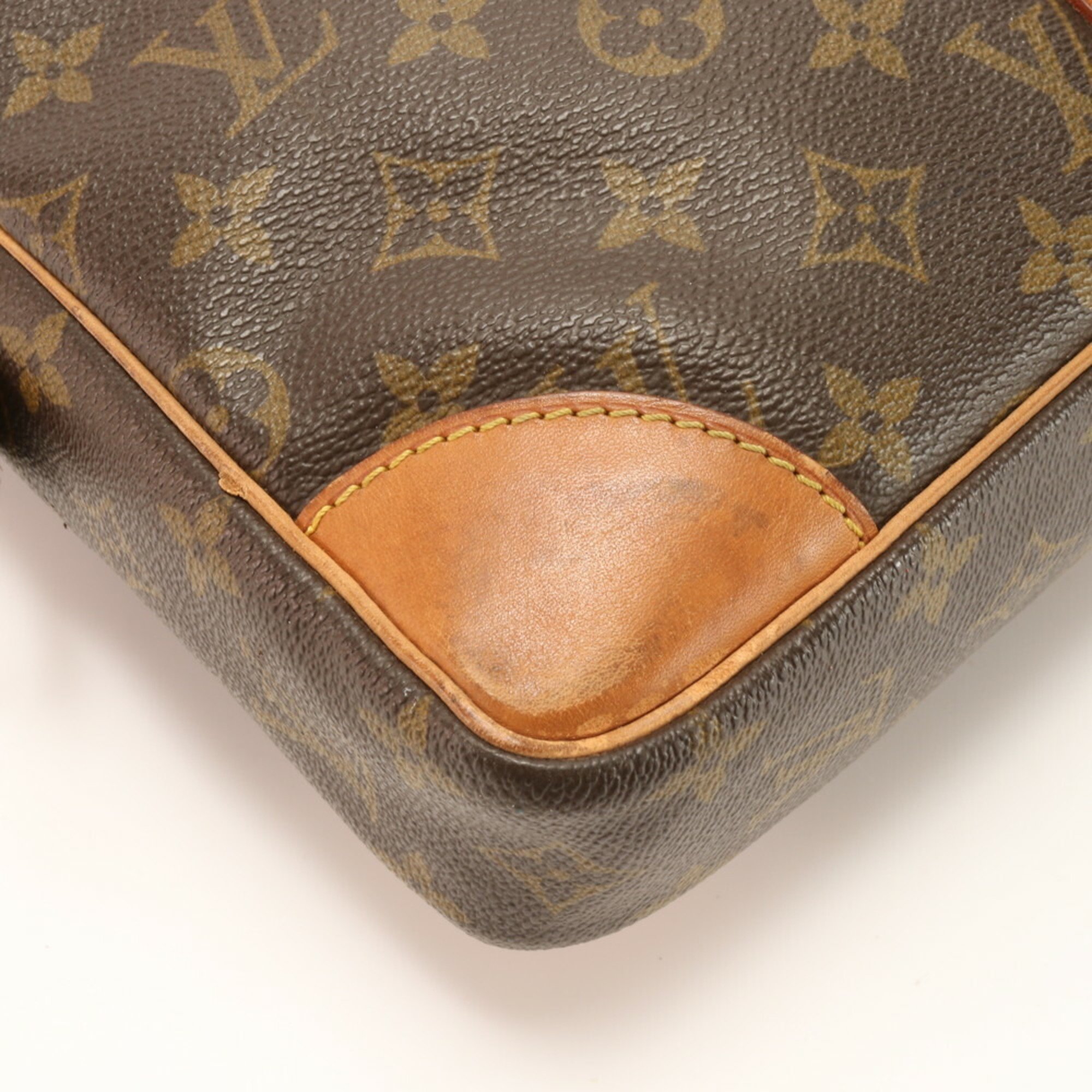 Louis Vuitton Monogram Porte Document Voyage PDV M53361 Leather Bag for Men