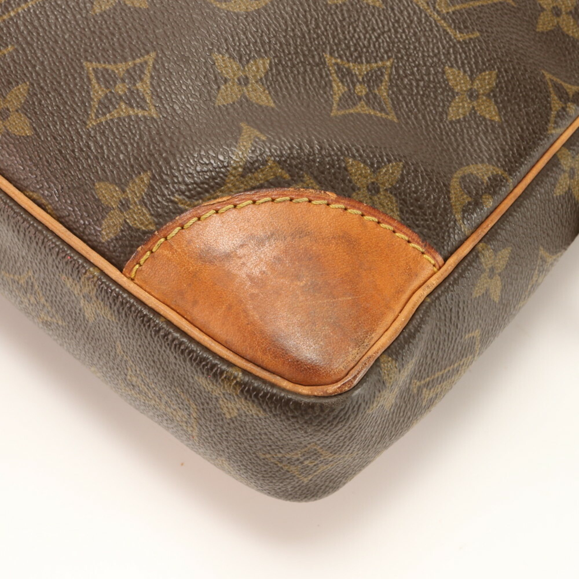 Louis Vuitton Monogram Porte Document Voyage PDV M53361 Leather Bag for Men