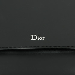 Christian Dior Trotter Shoulder Bag Wallet Tote Black Leather Men's