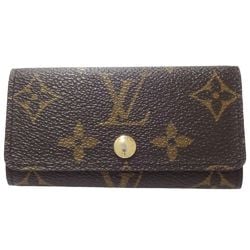 LOUIS VUITTON Louis Vuitton Monogram Key Case M62631 4 Multicle Brown 180568