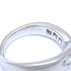 TIFFANY&Co. Tiffany V-Band Ring, 7P Diamond, Pt950 Platinum, 292054