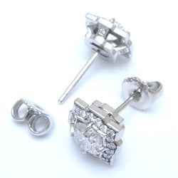 HARRY WINSTON Harry Winston Bell Earrings Diamond 0.50ct 0.51ct D.VS1 Pt950 Platinum 292069