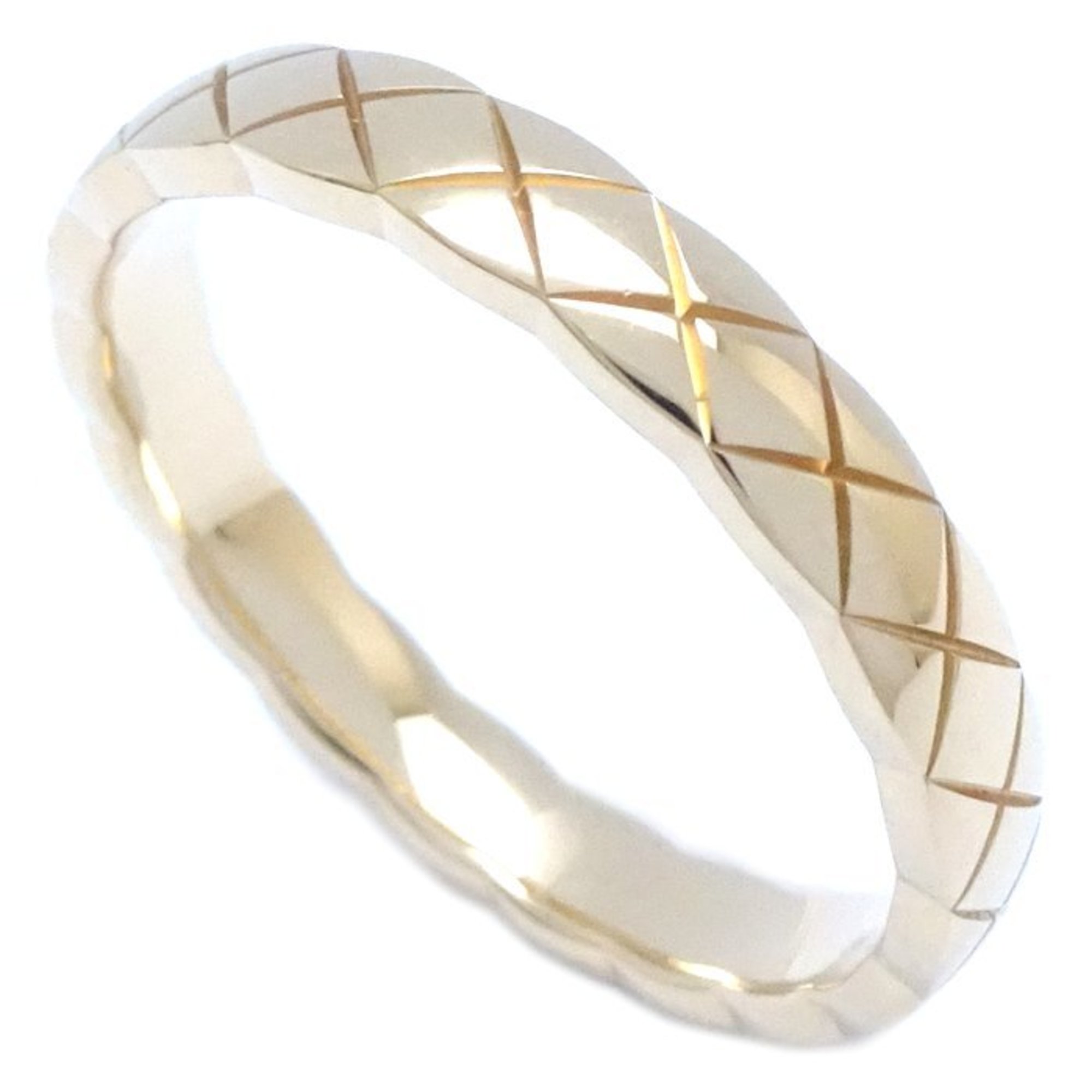 CHANEL Coco Crush Ring #57 J11794 K18YG Yellow Gold 292051