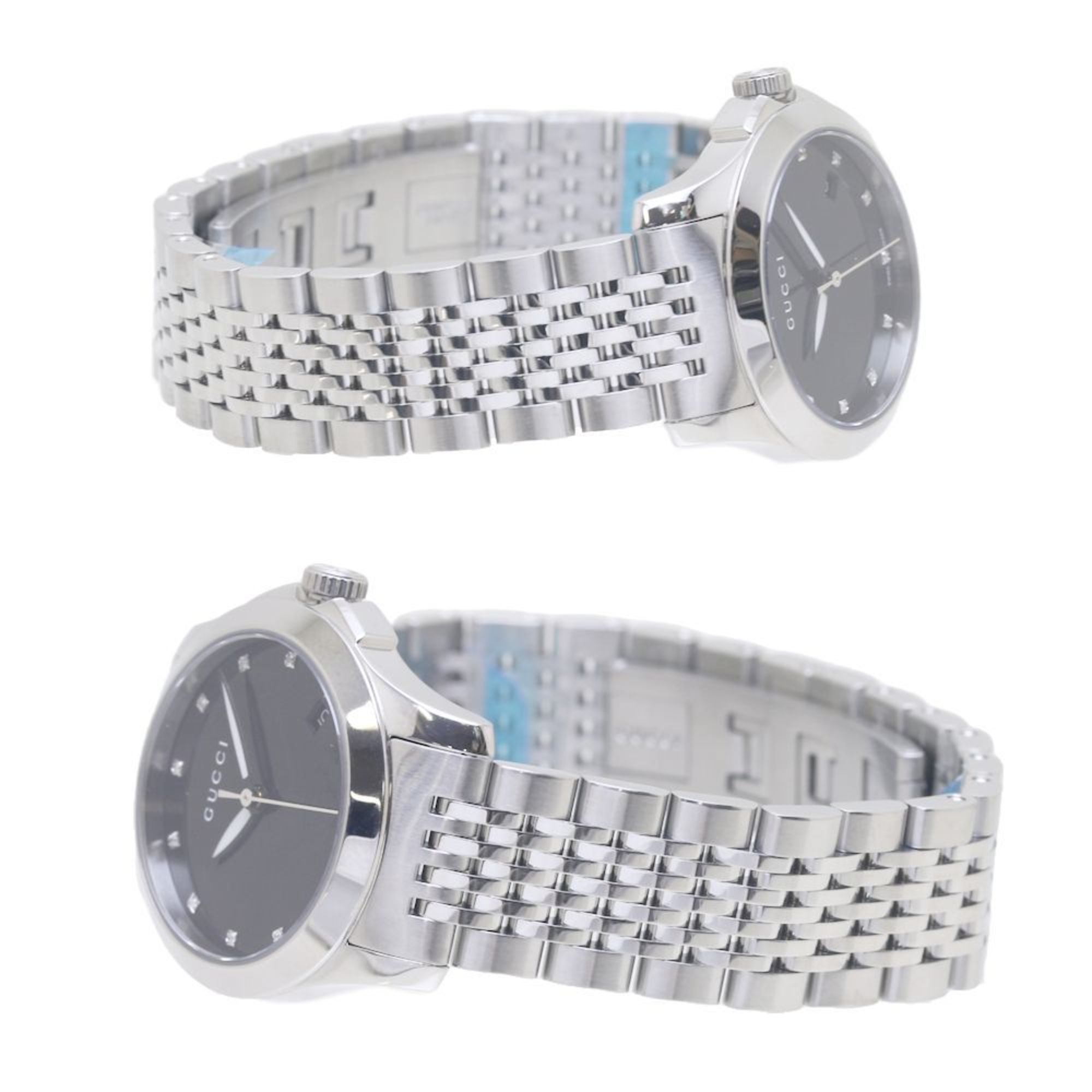 GUCCI G Timeless YA126505 126.5 Stainless Steel Ladies 130177 Watch