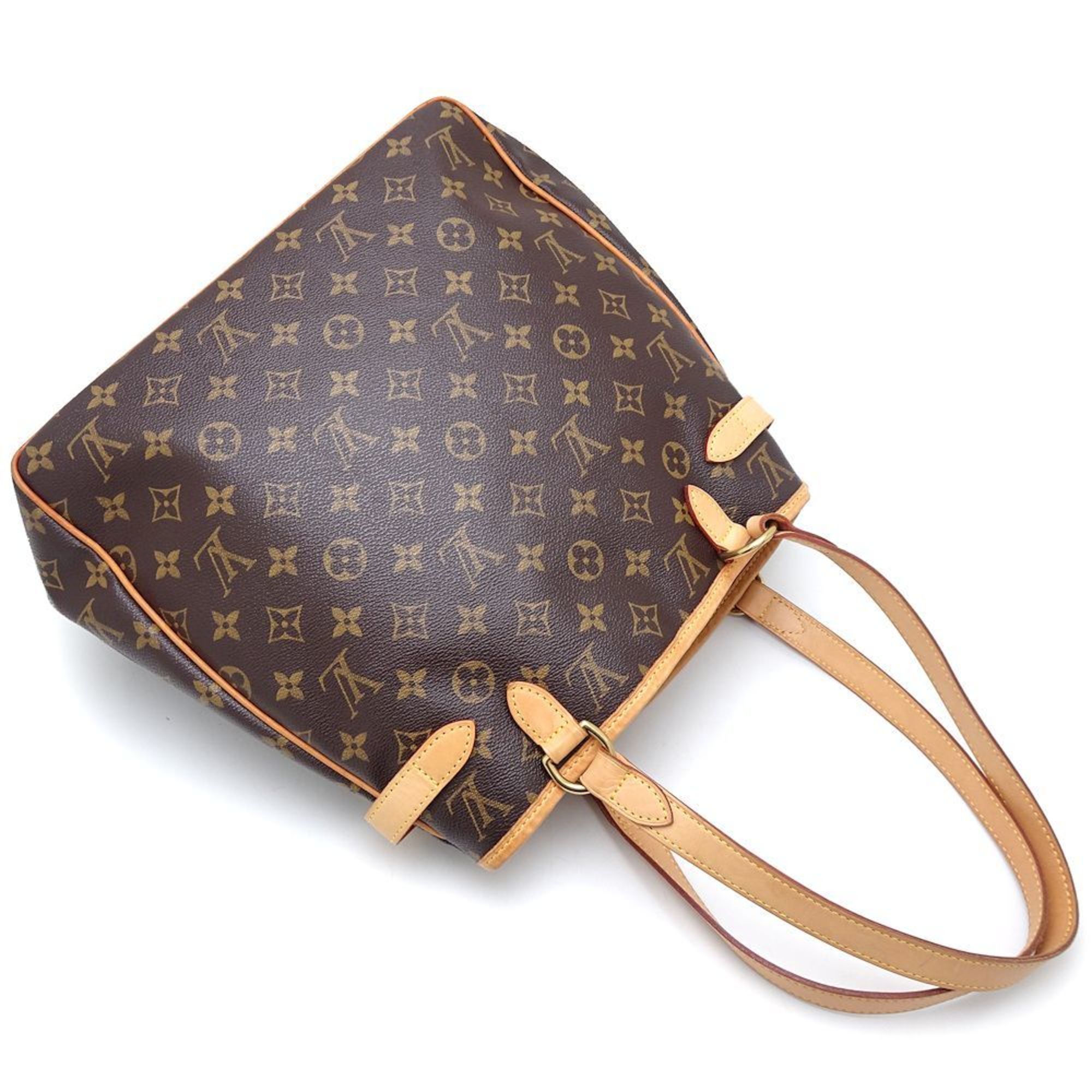 LOUIS VUITTON Louis Vuitton Monogram Batignolles Vertical M51153 Shoulder Bag Brown 351392