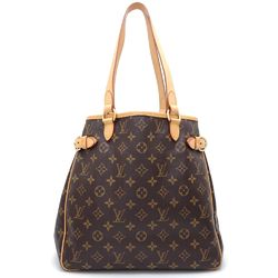 LOUIS VUITTON Louis Vuitton Monogram Batignolles Vertical M51153 Shoulder Bag Brown 351392