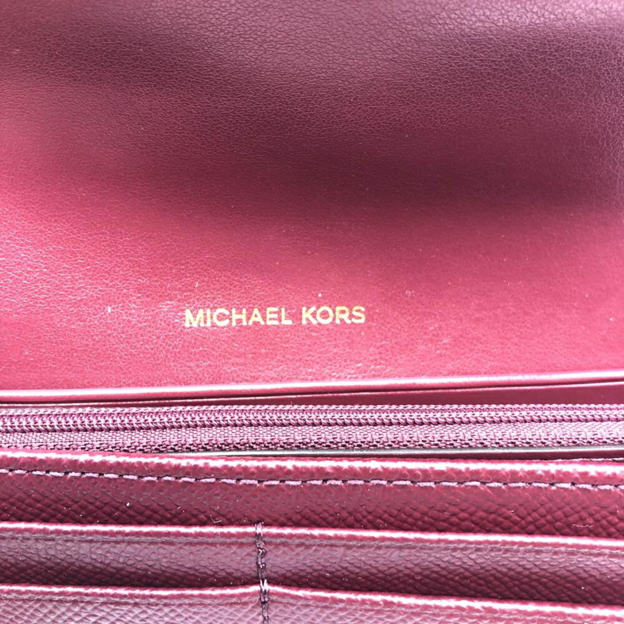 MICHAEL KORS Long Wallet Red Michael Kors