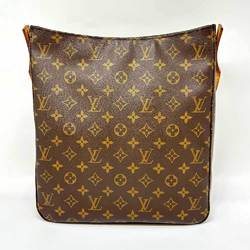 Louis Vuitton Looping GM Monogram Shoulder Bag Brown M51145 LOUIS VUITTON