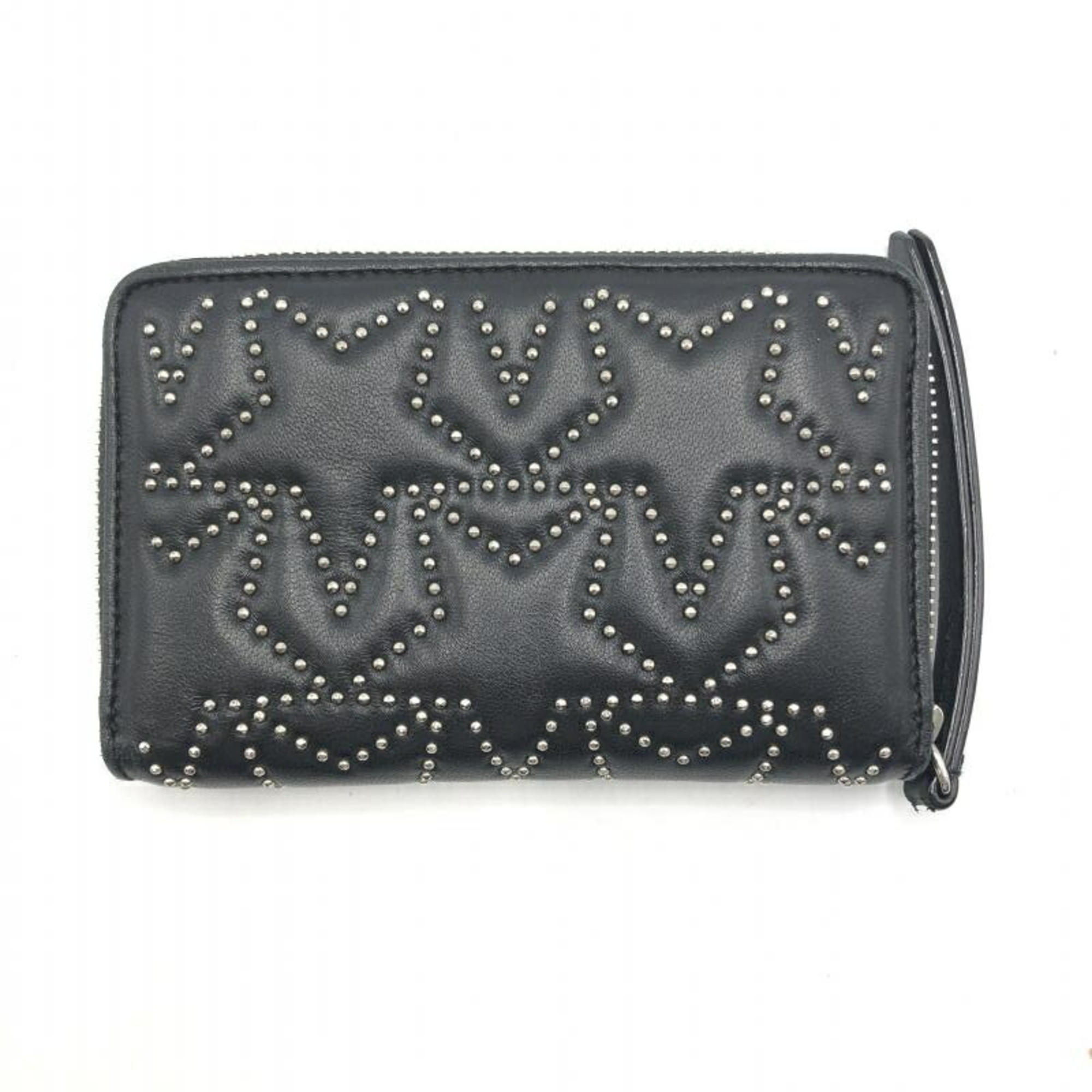 JIMMY CHOO Round Wallet Black