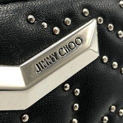 JIMMY CHOO Round Wallet Black