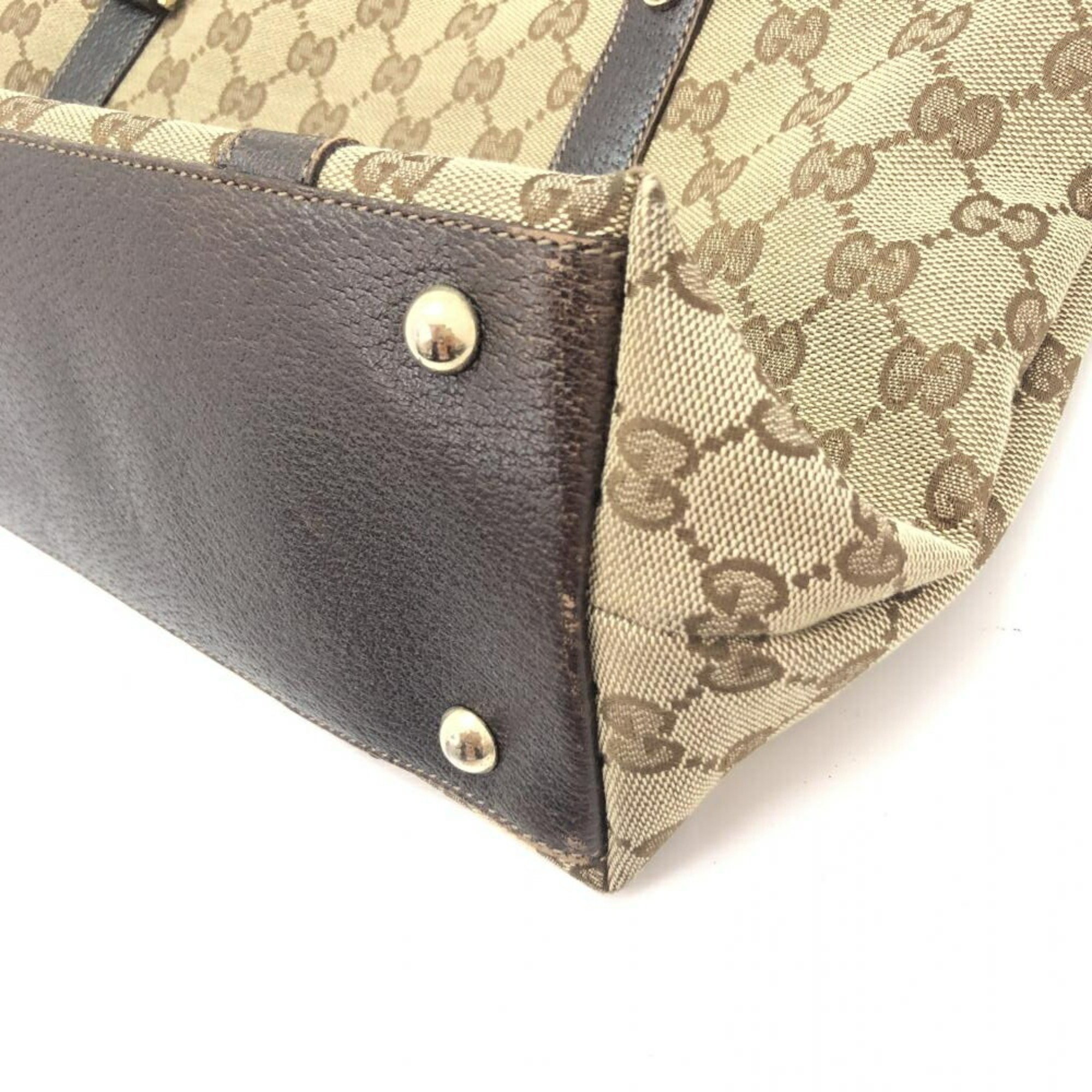 GUCCI Gucci Canvas Tote Bag 141470