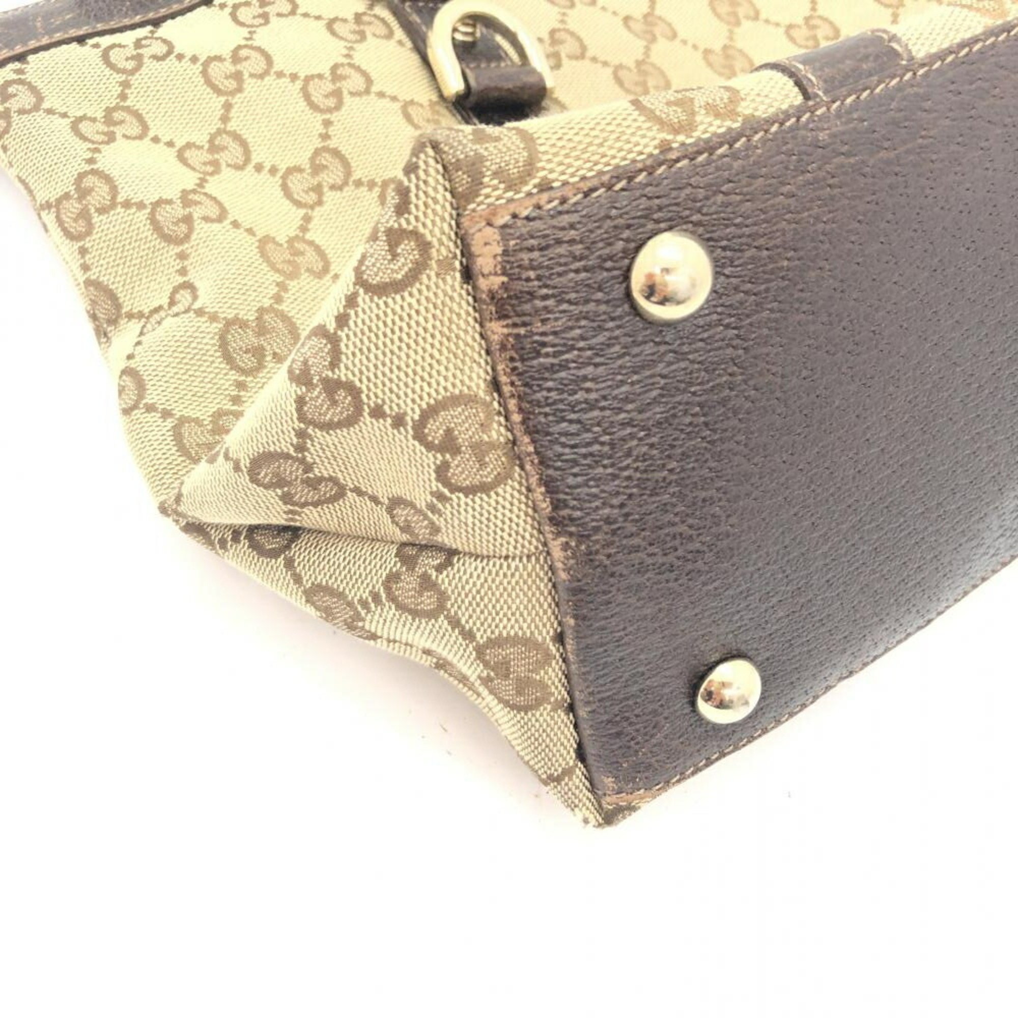 GUCCI Gucci Canvas Tote Bag 141470