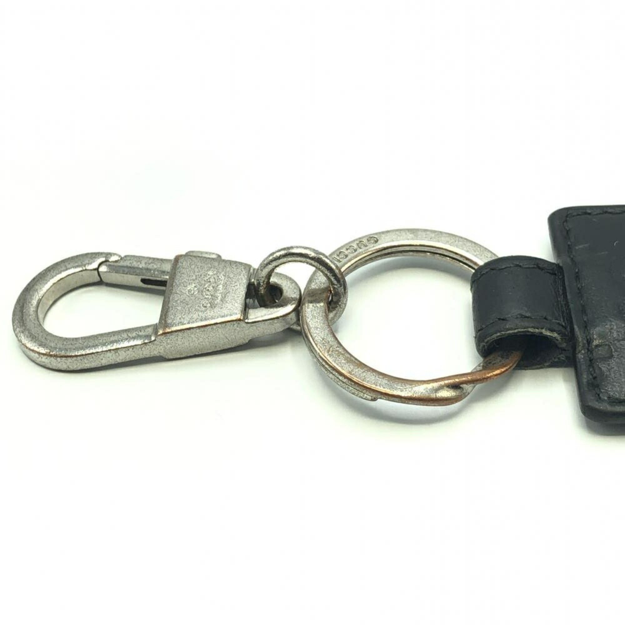 GUCCI Leather Keychain