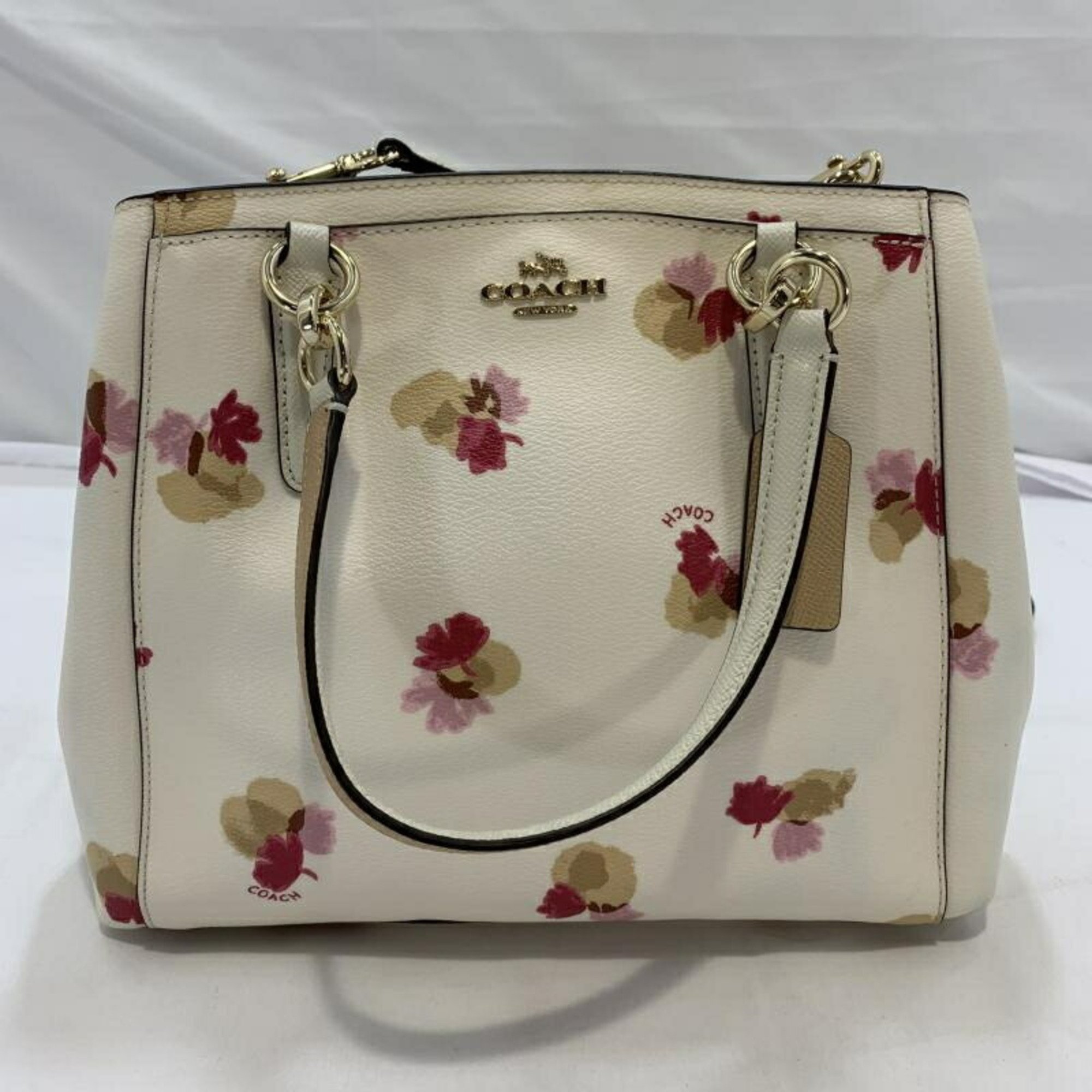 COACH Floral Shoulder Bag 38417 Coach