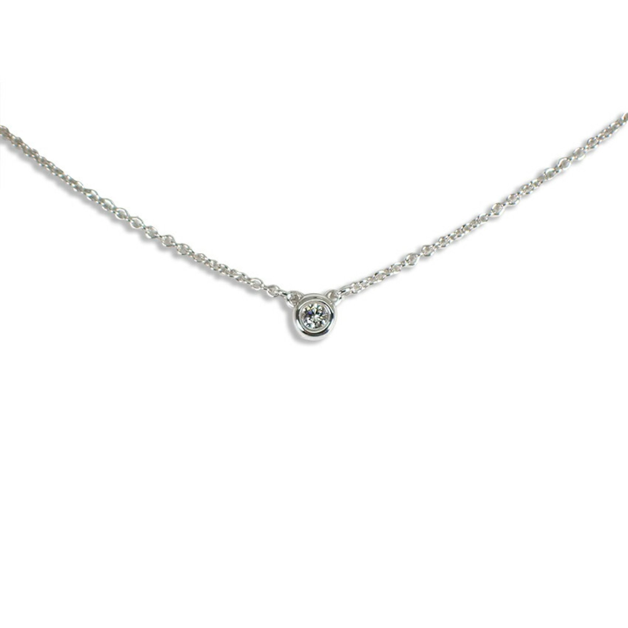 TIFFANY 925 By the Yard Diamond 1pc Necklace