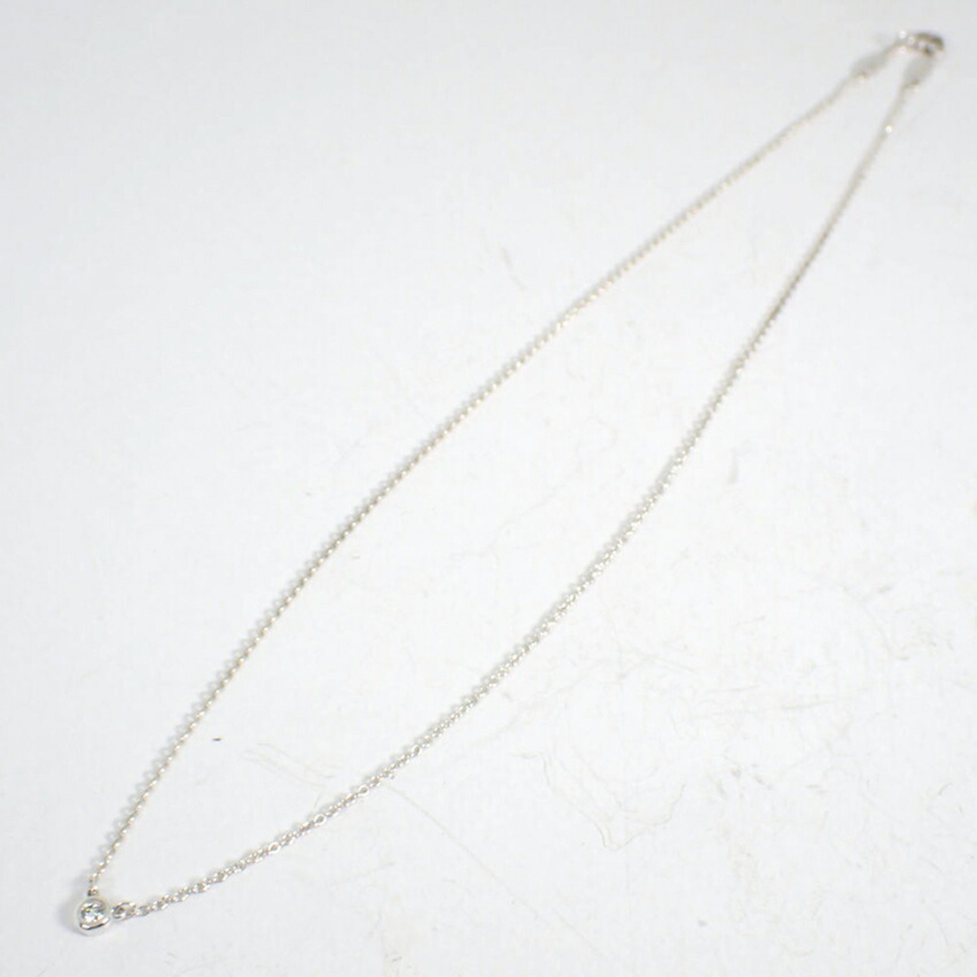 TIFFANY 925 By the Yard Diamond 1pc Necklace