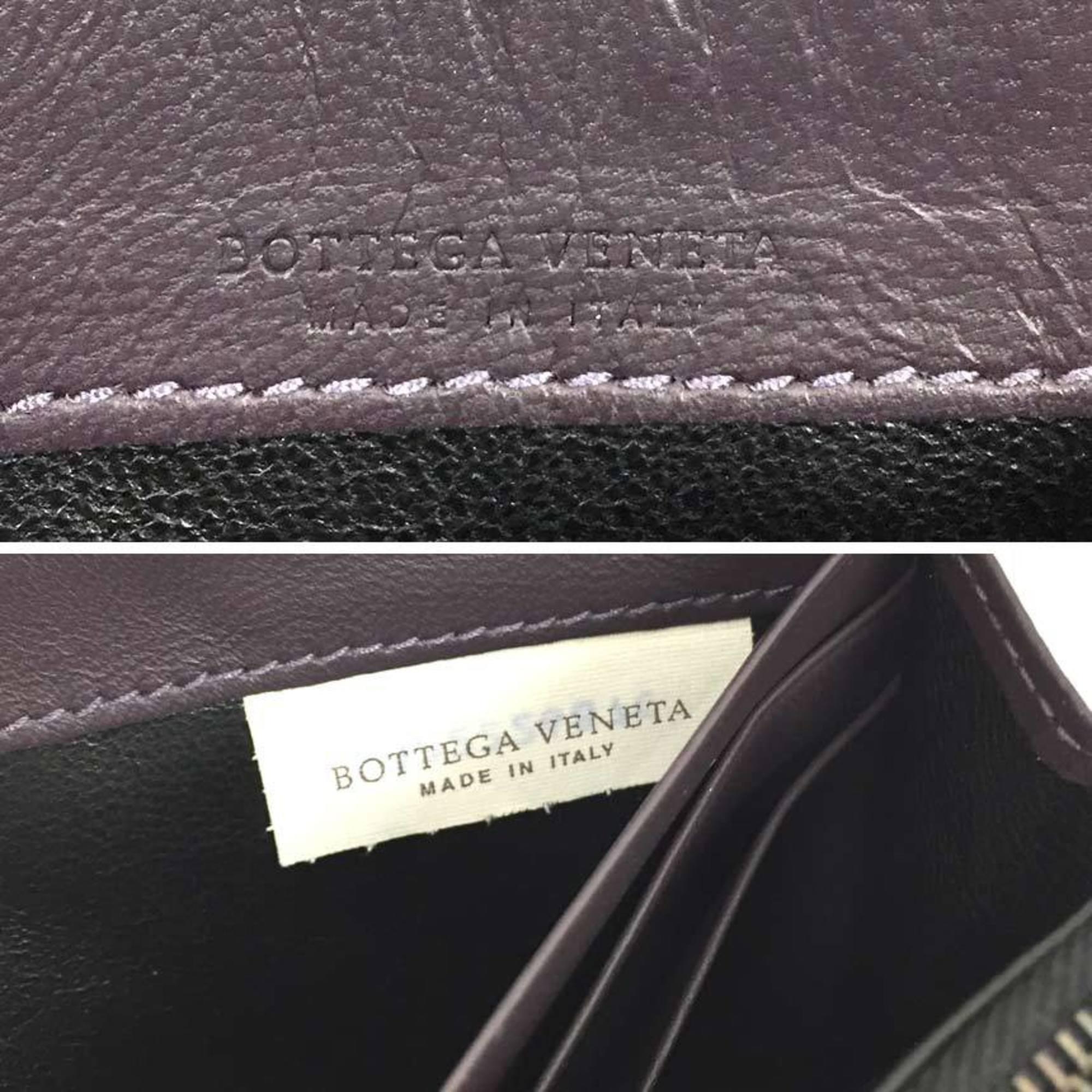 BOTTEGA VENETA Intrecciato L-shaped long wallet 244823 Leather Brown 10008306