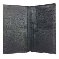 BVLGARI Bulgari Long Wallet Billfold Black Men's Leather 10007833