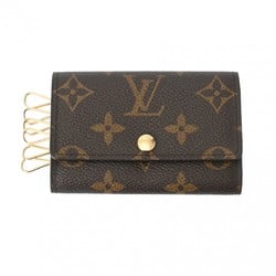 LOUIS VUITTON Louis Vuitton Monogram 6-Key Case Brown M62630 Women's Canvas Key