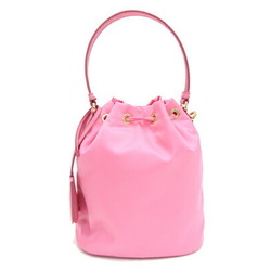 Prada Bag Re-Edition 1978 1BE067 Pink Nylon Leather Shoulder Women's PRADA