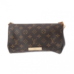 LOUIS VUITTON Louis Vuitton Monogram Favorite MM Brown M40718 Women's Canvas Shoulder Bag