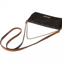 LOUIS VUITTON Louis Vuitton Monogram Favorite MM Brown M40718 Women's Canvas Shoulder Bag