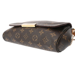 LOUIS VUITTON Louis Vuitton Monogram Favorite MM Brown M40718 Women's Canvas Shoulder Bag