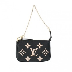 LOUIS VUITTON Louis Vuitton Monogram Empreinte Pochette Accessoires Noir M80732 Women's Leather Coin Case