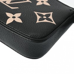 LOUIS VUITTON Louis Vuitton Monogram Empreinte Pochette Accessoires Noir M80732 Women's Leather Coin Case