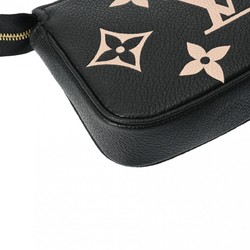 LOUIS VUITTON Louis Vuitton Monogram Empreinte Pochette Accessoires Noir M80732 Women's Leather Coin Case