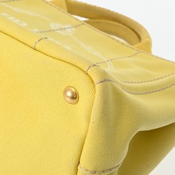 PRADA Prada Canapa Yellow BN2439 Women's Canvas Handbag