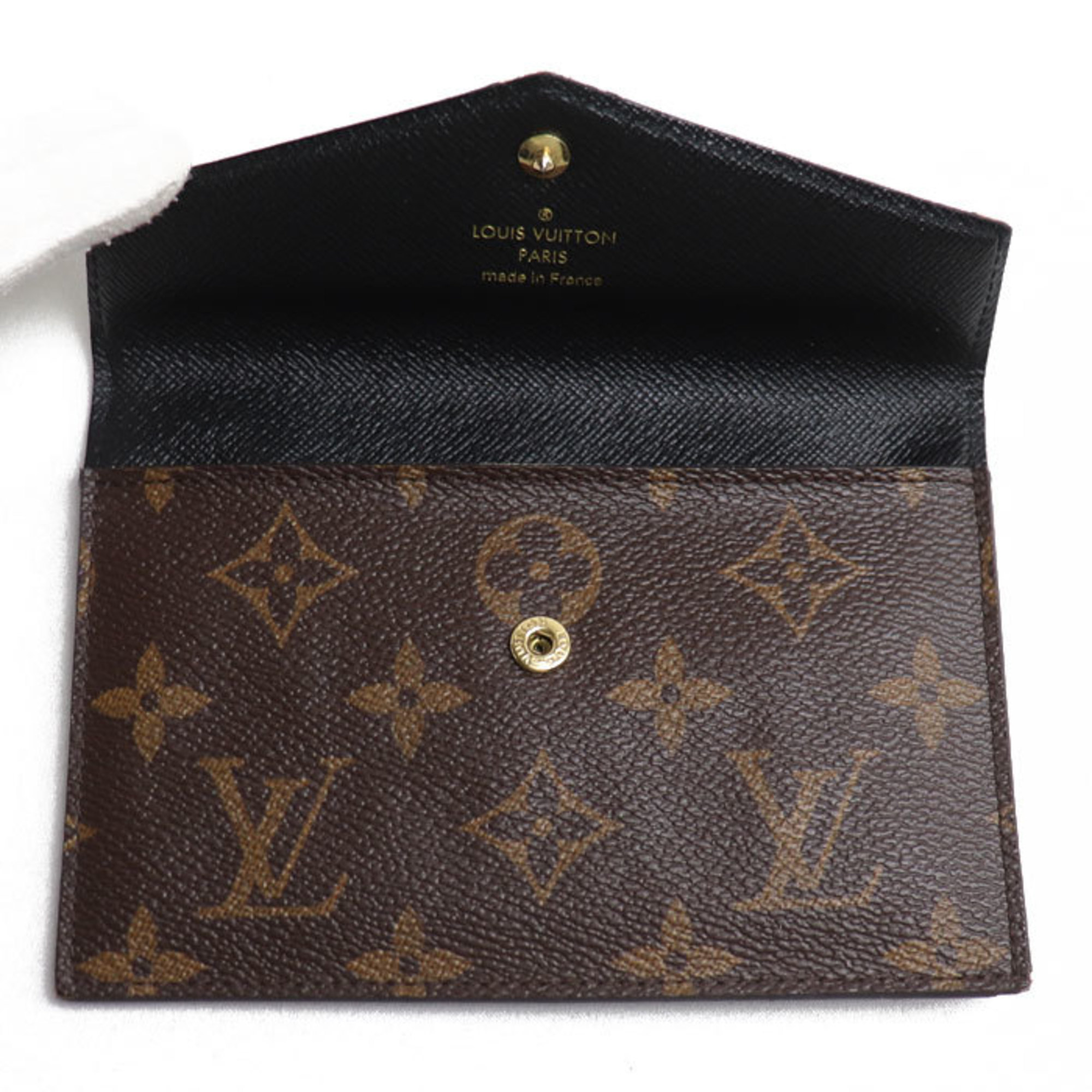 LOUIS VUITTON Louis Vuitton Daily Organizer Pouch Monogram Retiro Brown Black M60679 Women's