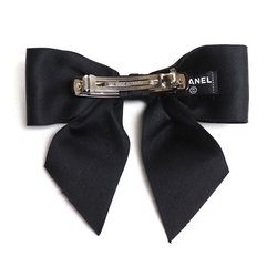 CHANEL Fabric Ribbon Barrette for Women