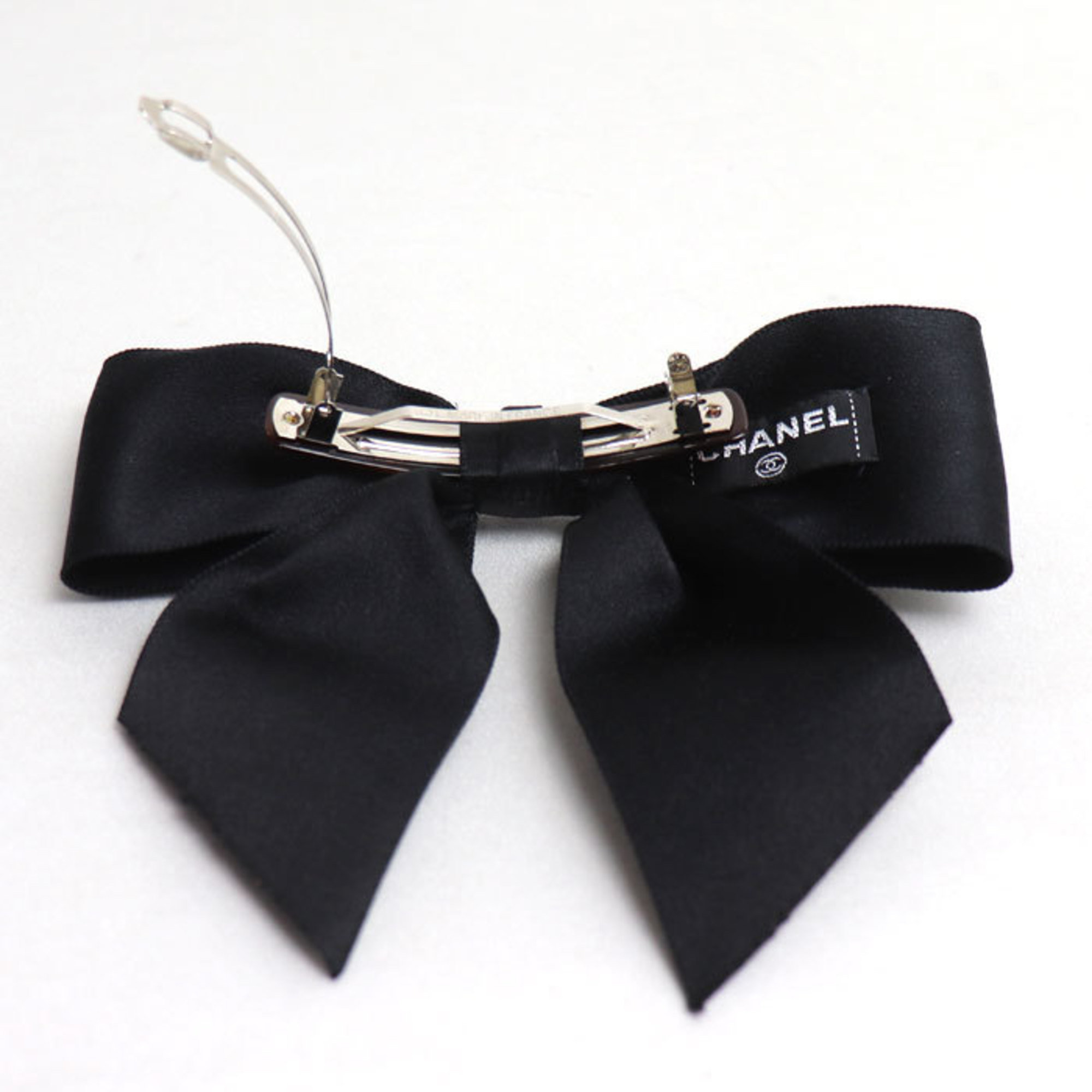 CHANEL Fabric Ribbon Barrette for Women