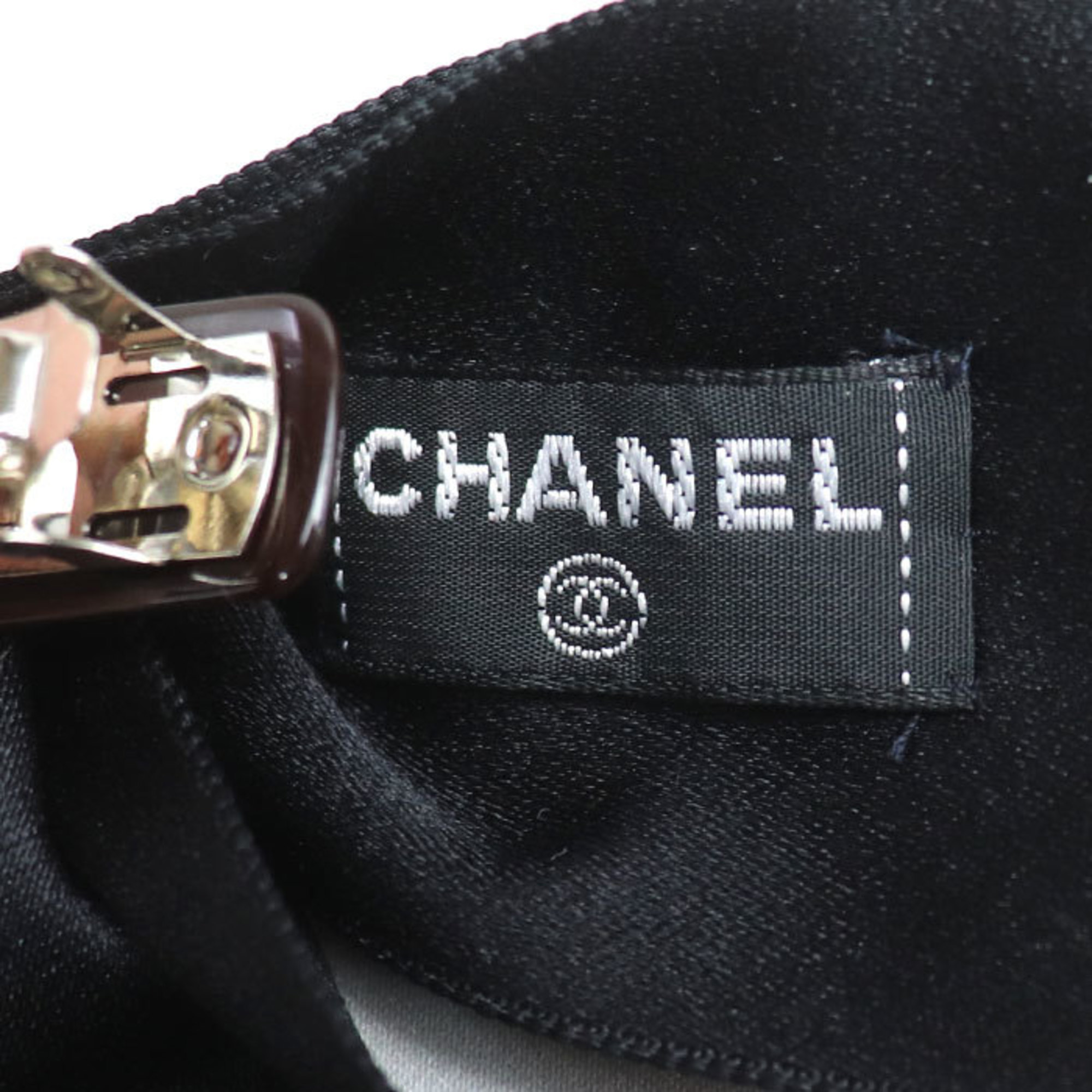 CHANEL Fabric Ribbon Barrette for Women