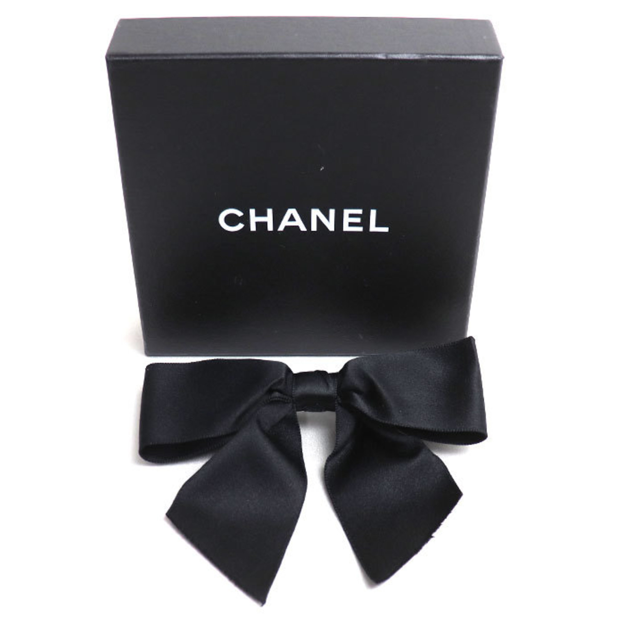 CHANEL Fabric Ribbon Barrette for Women