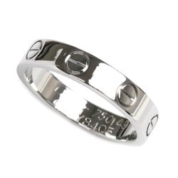 CARTIER Cartier K18WG White Gold Love Ring B4085149 Size 9 49 3.7g Women's