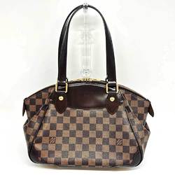 Louis Vuitton Verona PM Damier Ebene Handbag Brown N41117 LOUIS VUITTON