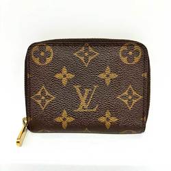 Louis Vuitton Zippy Coin Purse Monogram Compact Wallet Brown Must-Have Leather M60067 LOUIS VUITTON